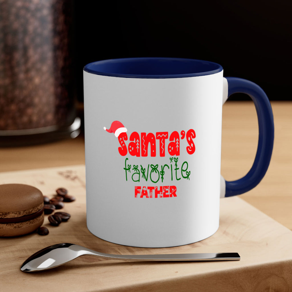 santas favorite father style 815#- christmas-Mug / Coffee Cup