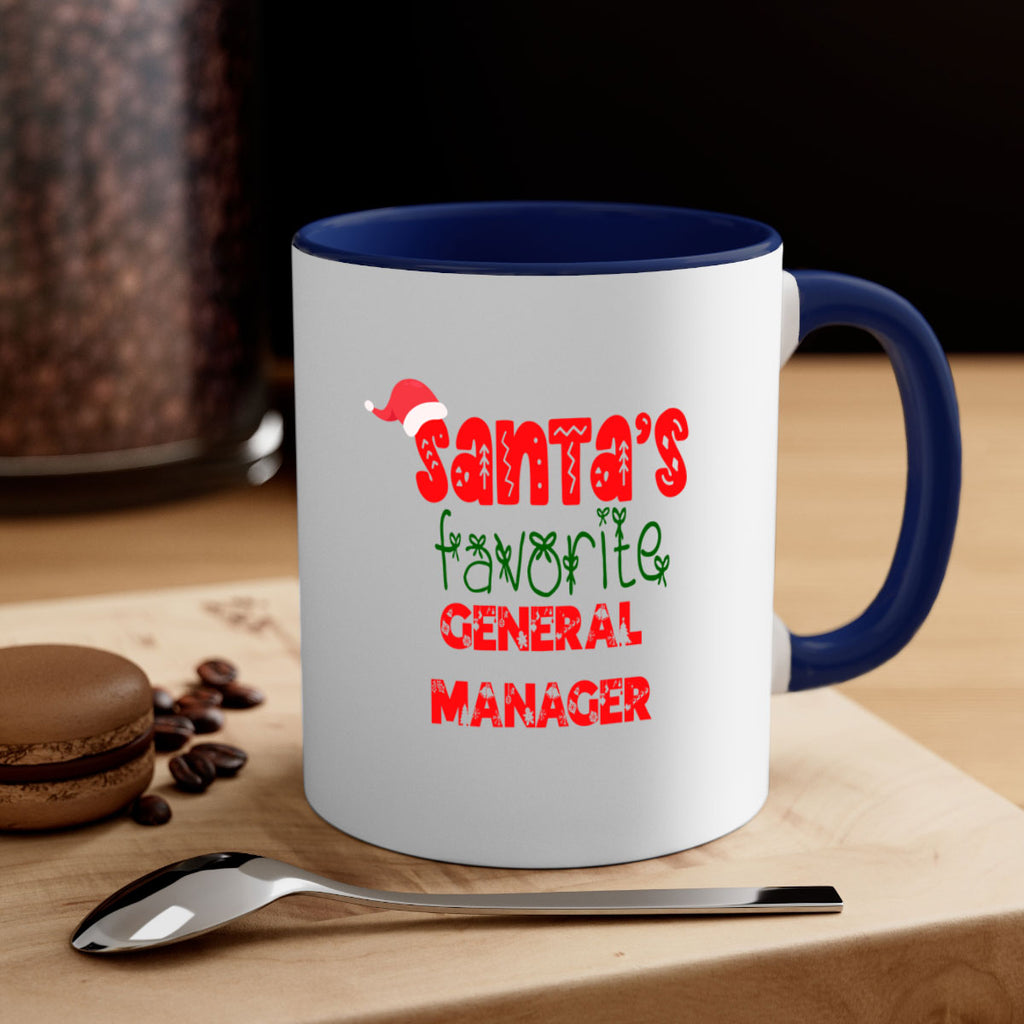 santas favorite general manager style 837#- christmas-Mug / Coffee Cup