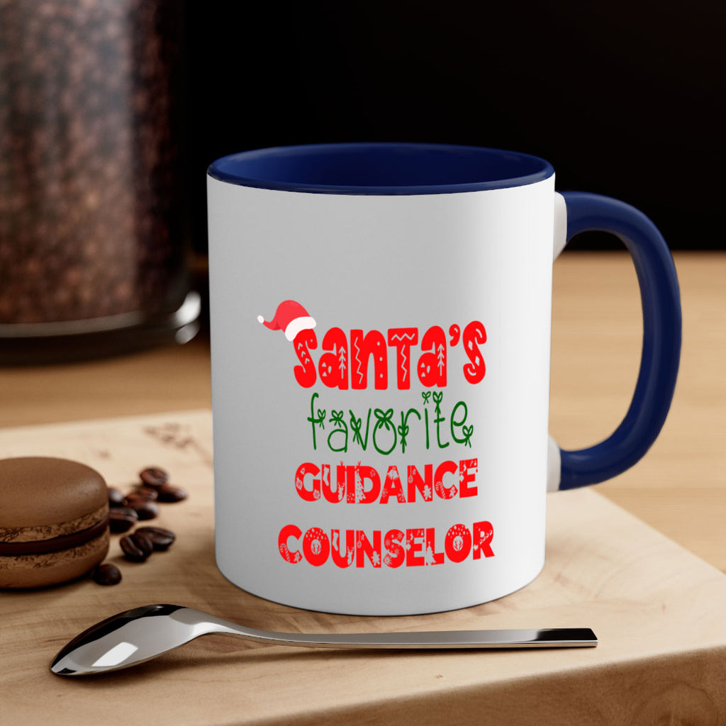 santas favorite guidance counselor style 859#- christmas-Mug / Coffee Cup