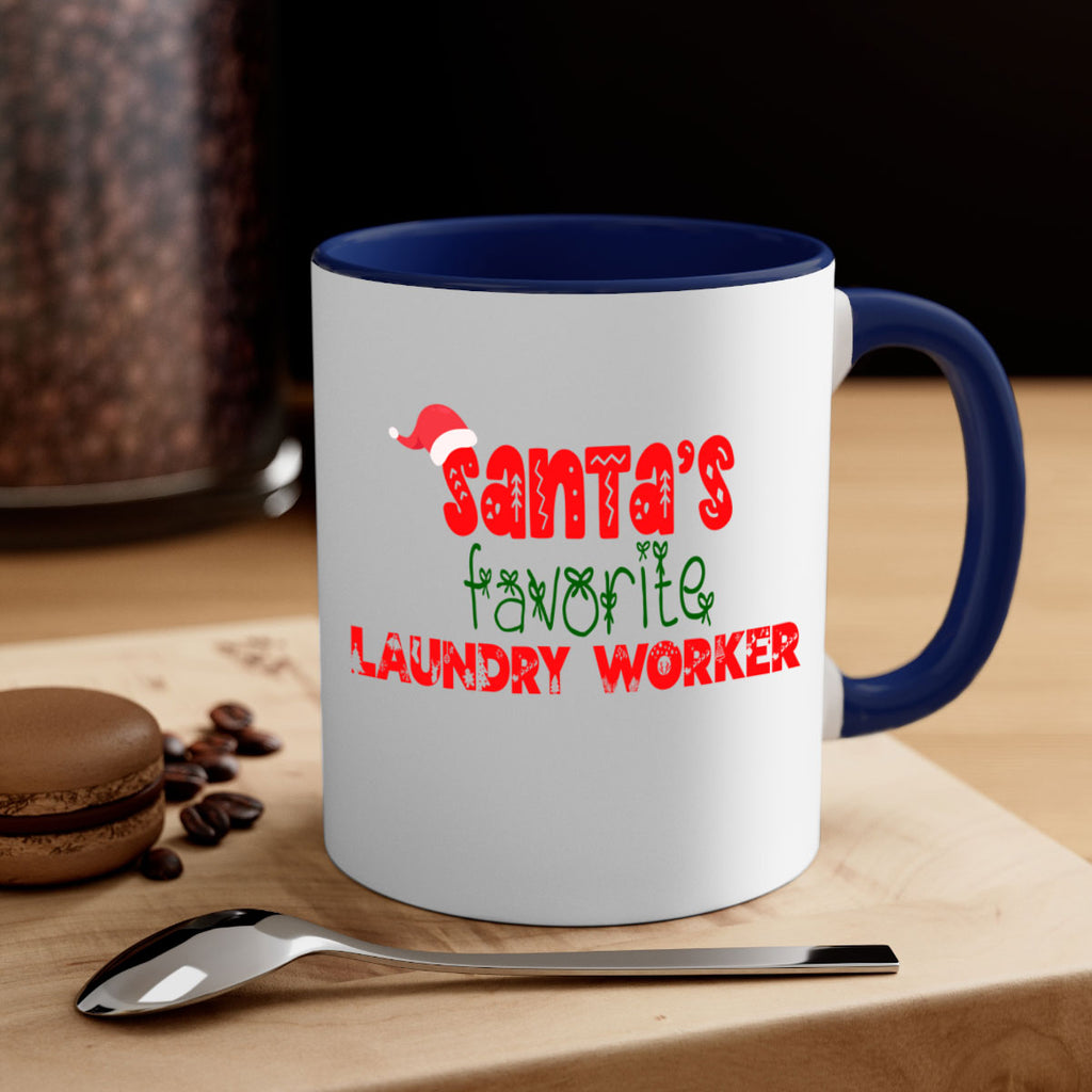 santas favorite laundry worker style 910#- christmas-Mug / Coffee Cup