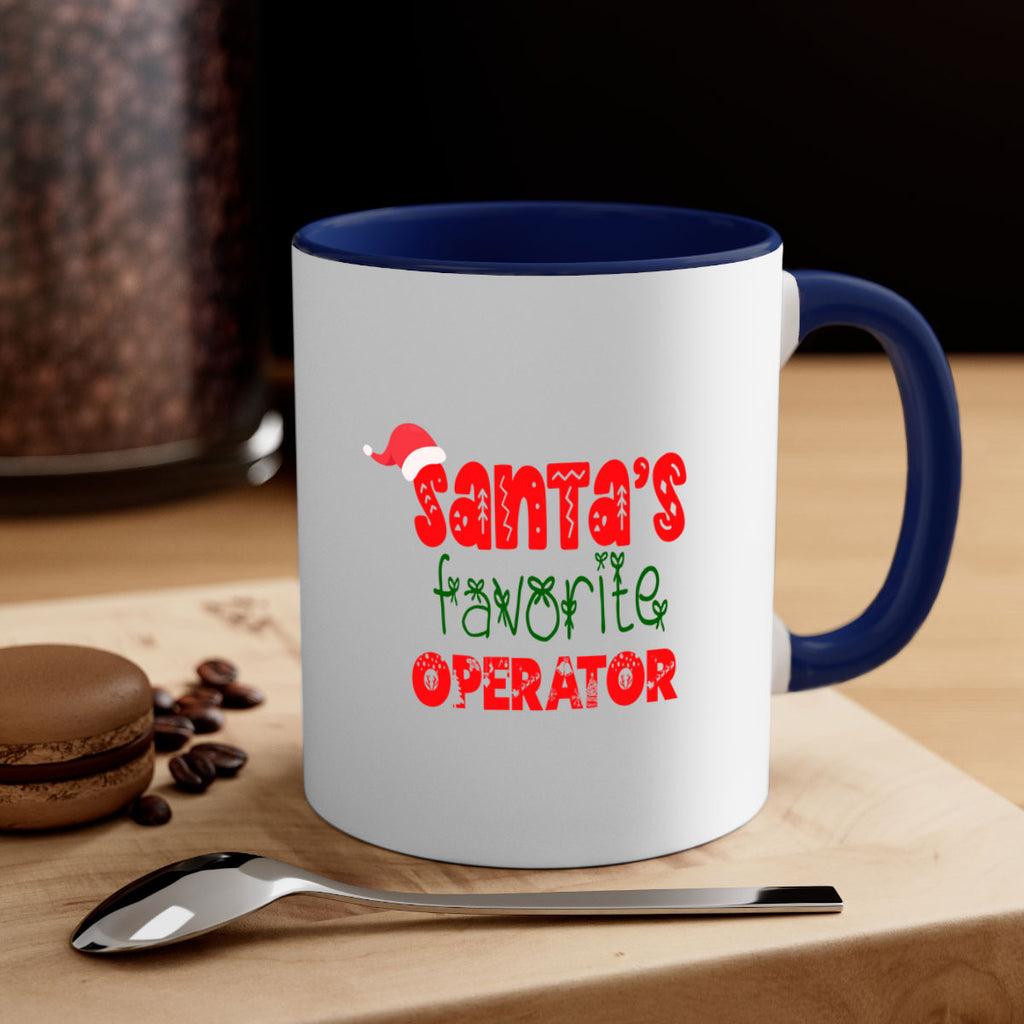 santas favorite operator style 988#- christmas-Mug / Coffee Cup