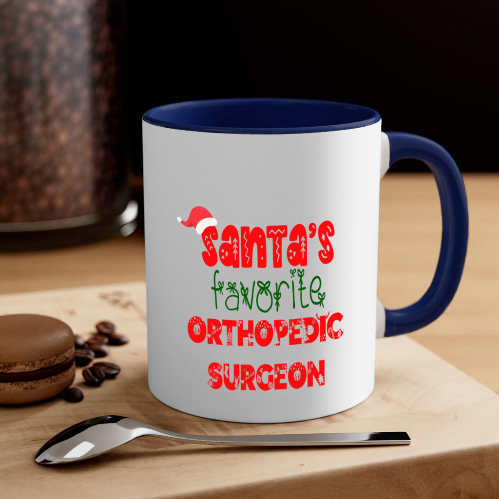santas favorite orthopedic surgeon style 993#- christmas-Mug / Coffee Cup