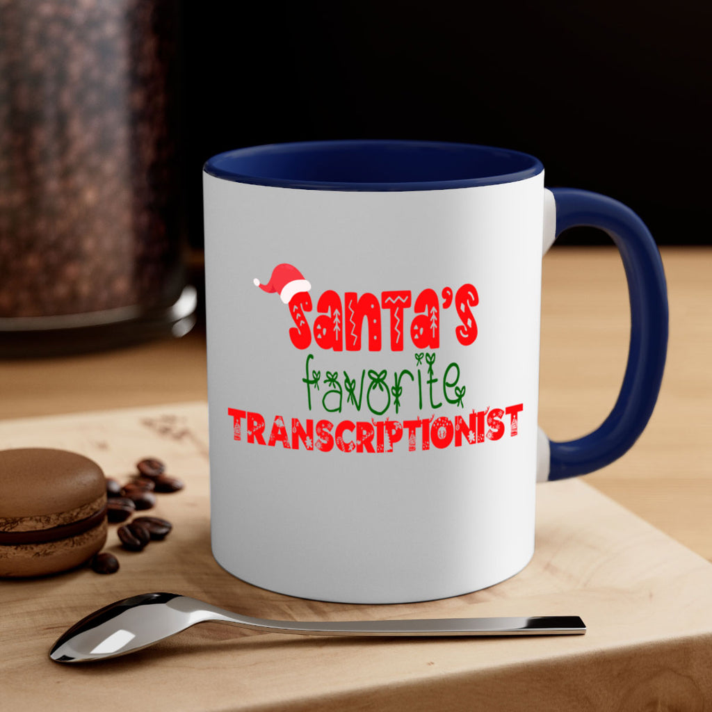 santas favorite transcriptionist style 1127#- christmas-Mug / Coffee Cup
