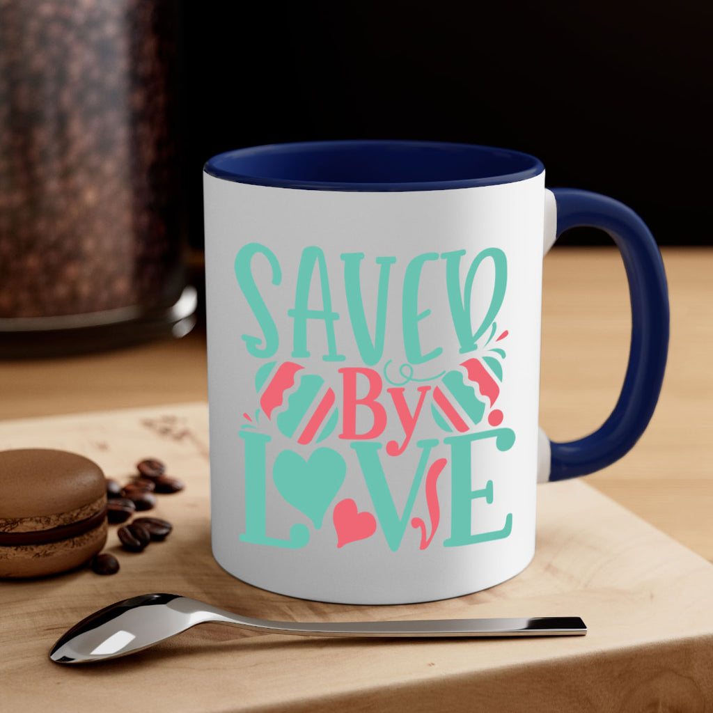 saved by love 106#- easter-Mug / Coffee Cup