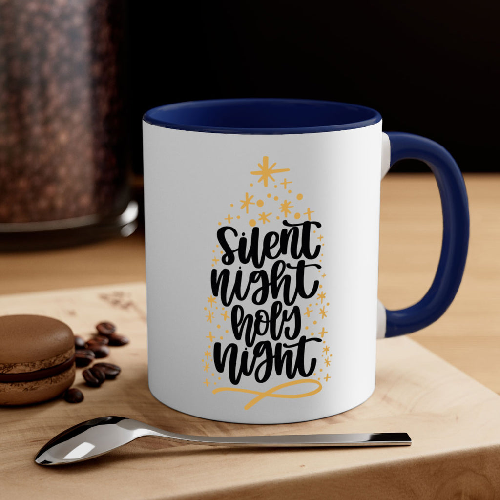 silent night holy night gold 47#- christmas-Mug / Coffee Cup
