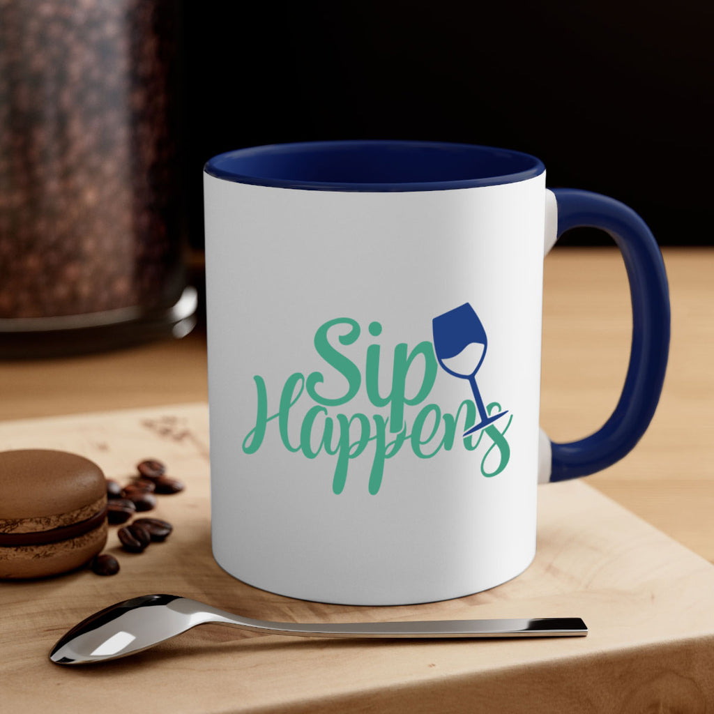 sip happens 166#- wine-Mug / Coffee Cup