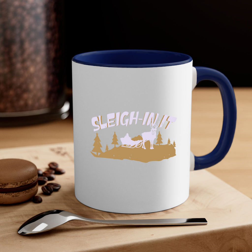sleighin it 359#- christmas-Mug / Coffee Cup