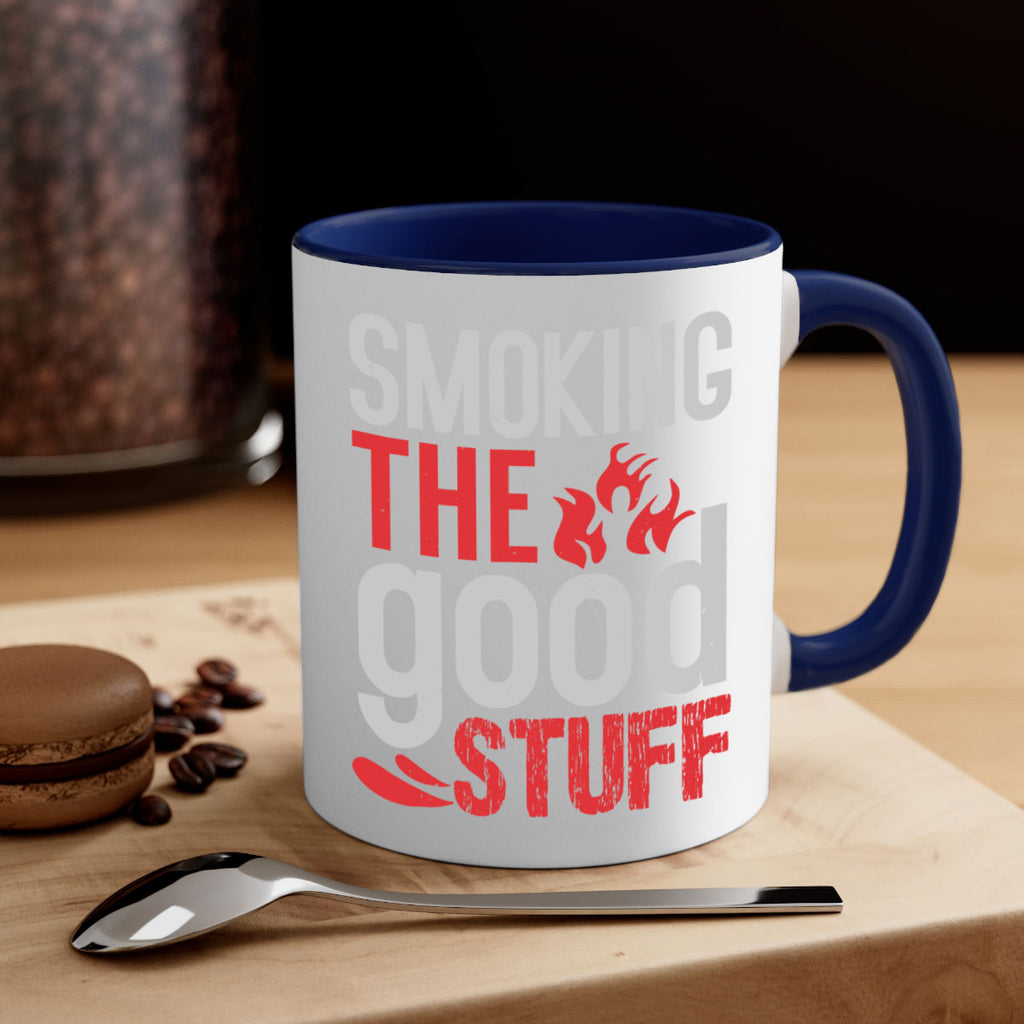 smoking the good stuff 10#- bbq-Mug / Coffee Cup