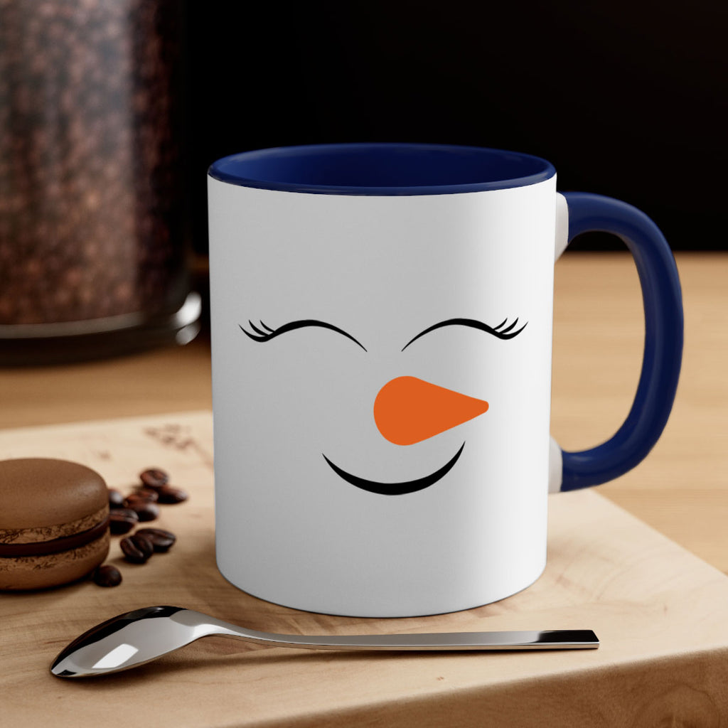 snowman face style 1178#- christmas-Mug / Coffee Cup