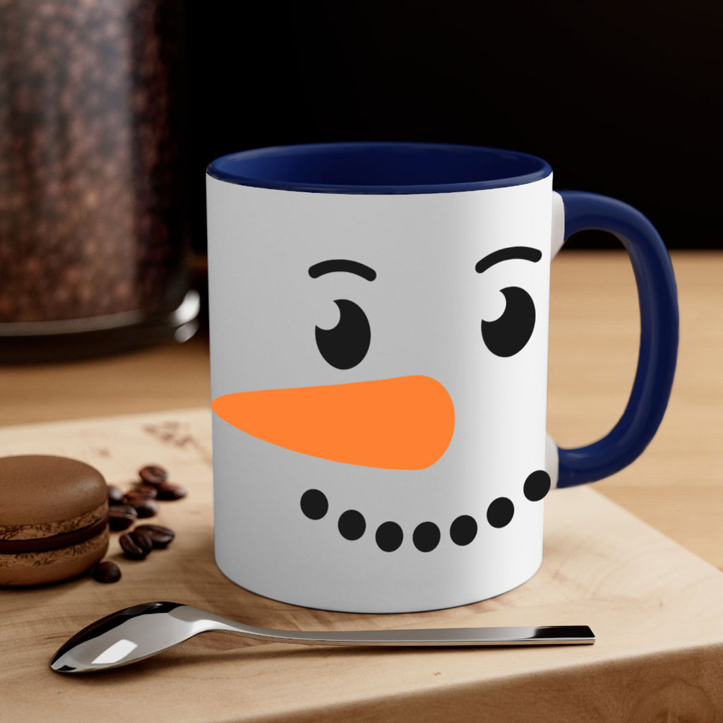 snowman face style 1179#- christmas-Mug / Coffee Cup