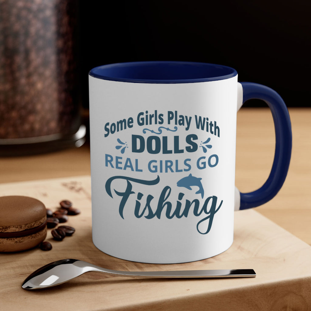 some girl play with dolls 38#- fishing-Mug / Coffee Cup