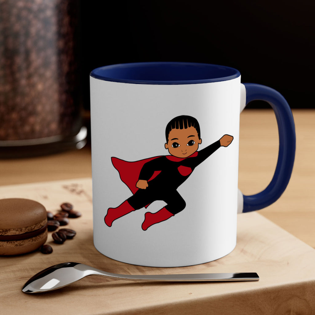 super kid 16#- Black men - Boys-Mug / Coffee Cup
