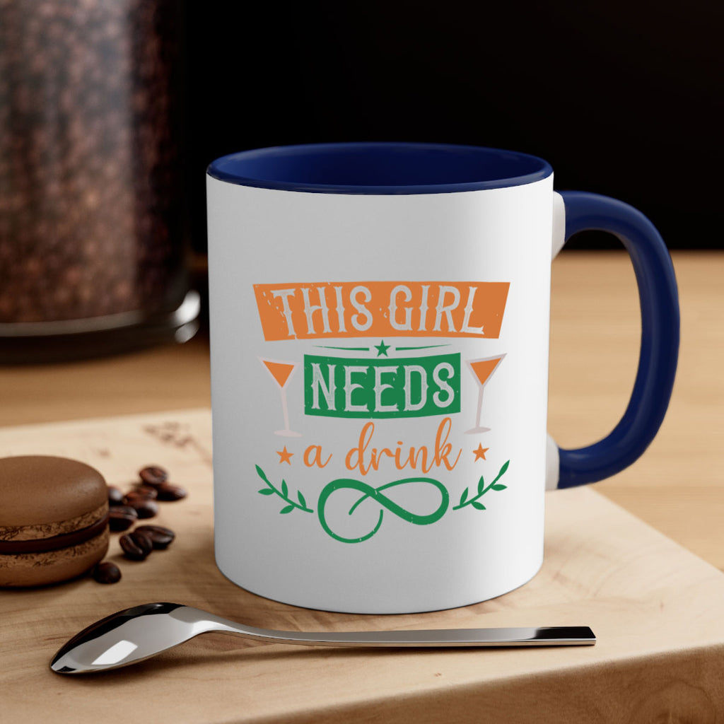 this girl needs a drink 1#- mardi gras-Mug / Coffee Cup