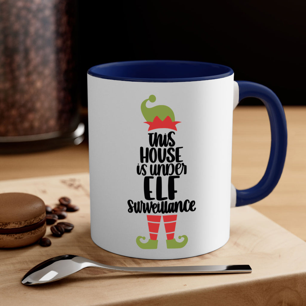 this house is under elf surveillance 38#- christmas-Mug / Coffee Cup