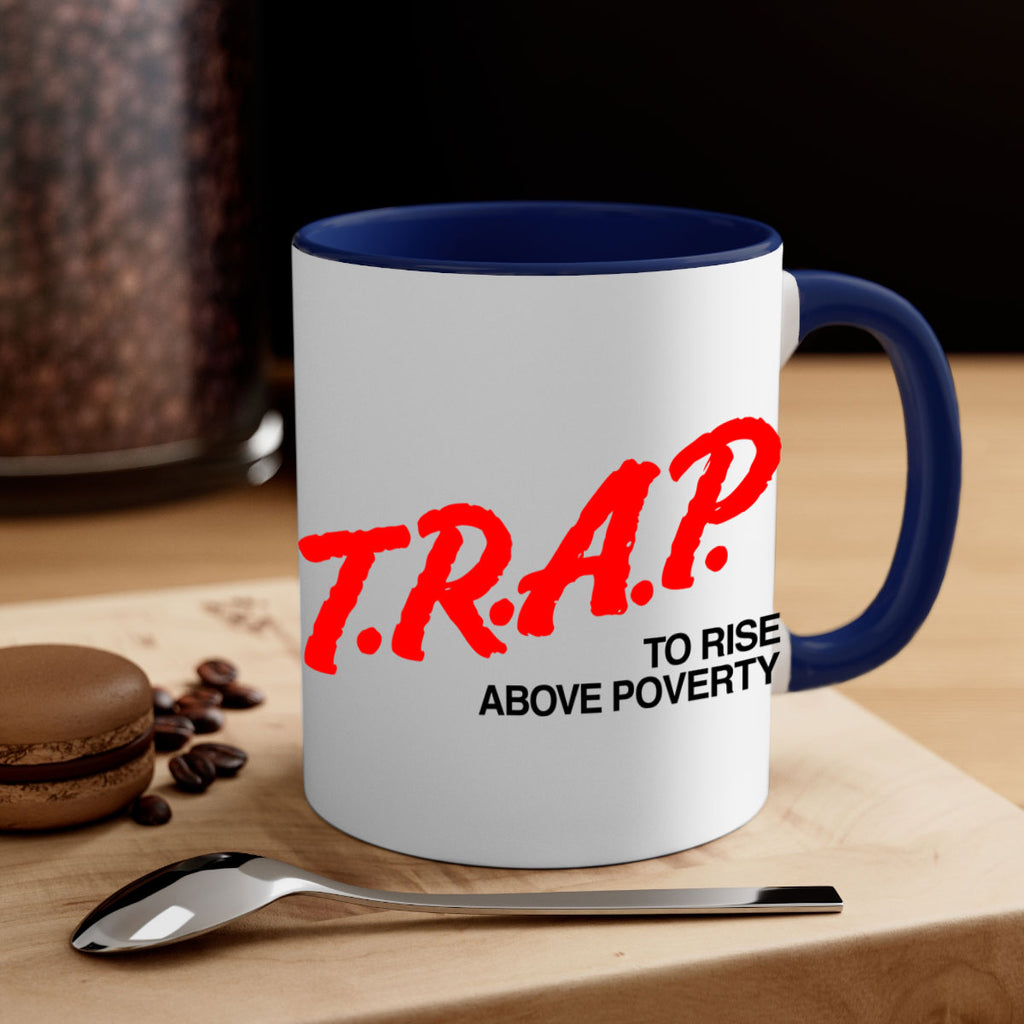 trap 17#- black words - phrases-Mug / Coffee Cup