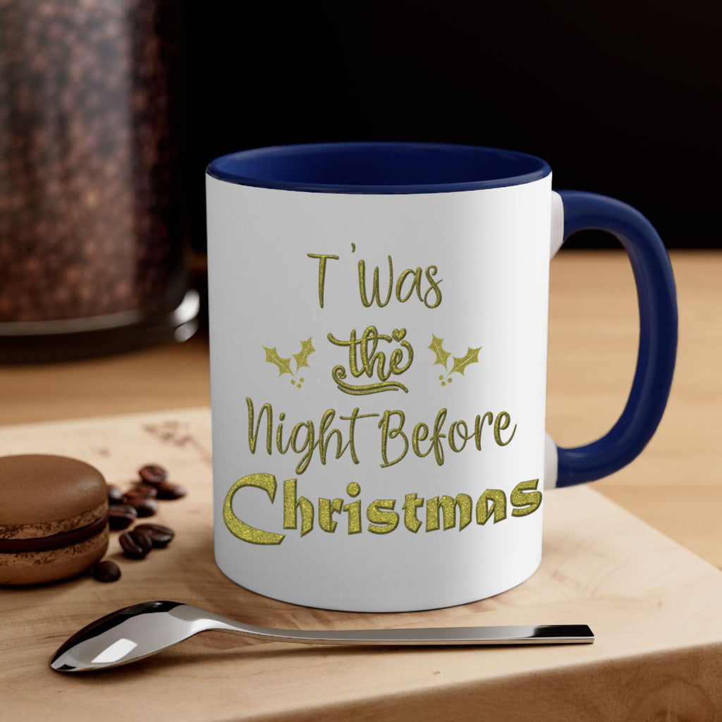 twas the night before christmas green 438#- christmas-Mug / Coffee Cup