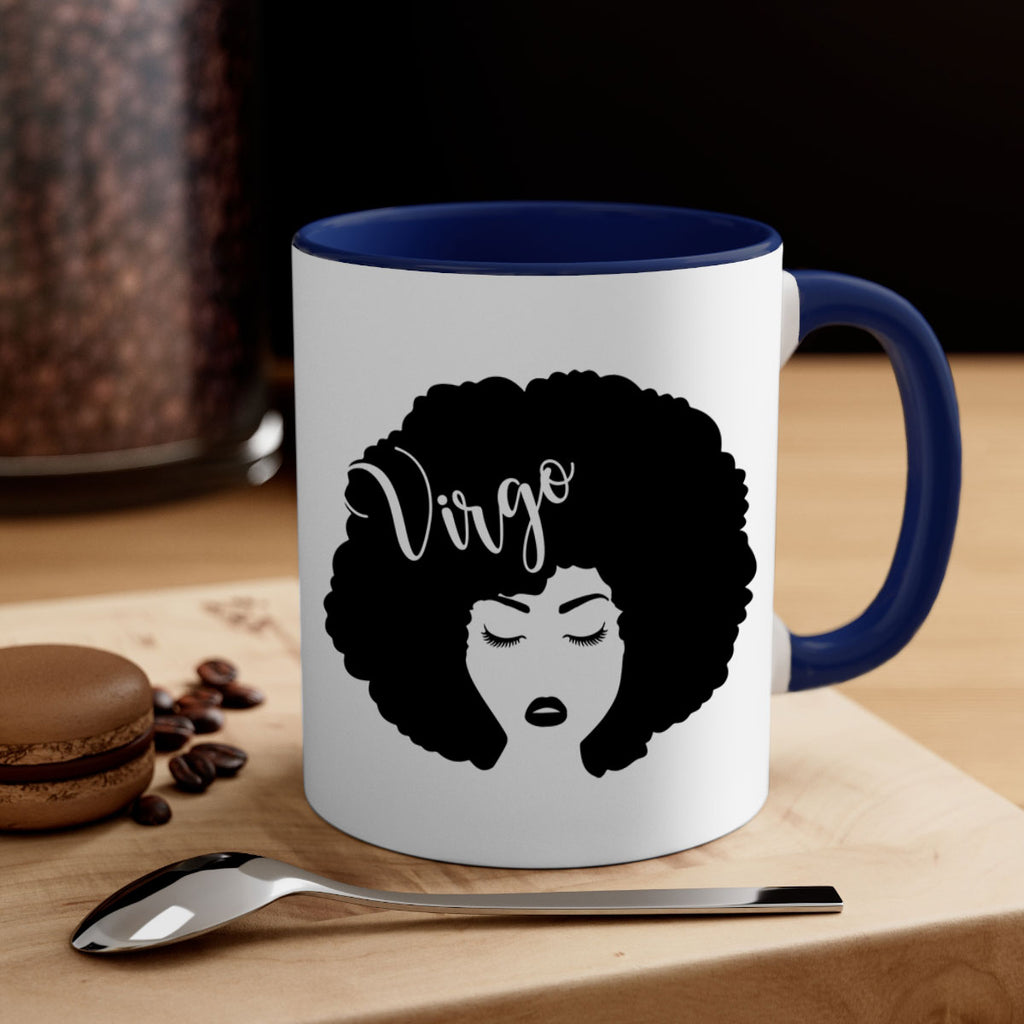 virgo2#- Black women - Girls-Mug / Coffee Cup