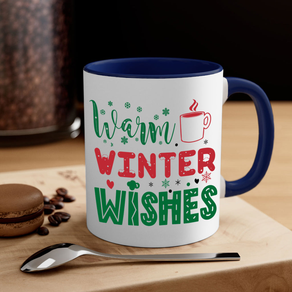 warm winter wishes style 1227#- christmas-Mug / Coffee Cup