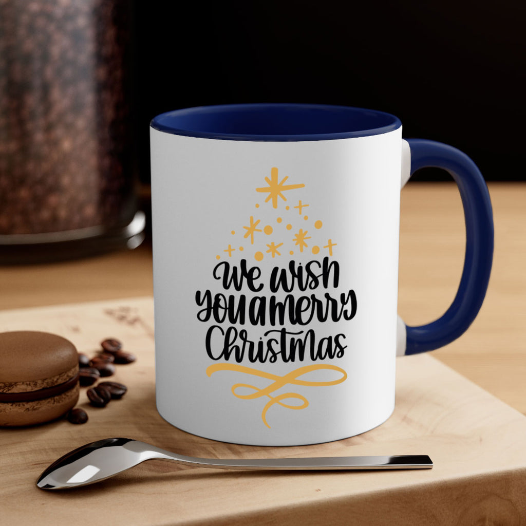 we wish you a merry christmas gold 32#- christmas-Mug / Coffee Cup