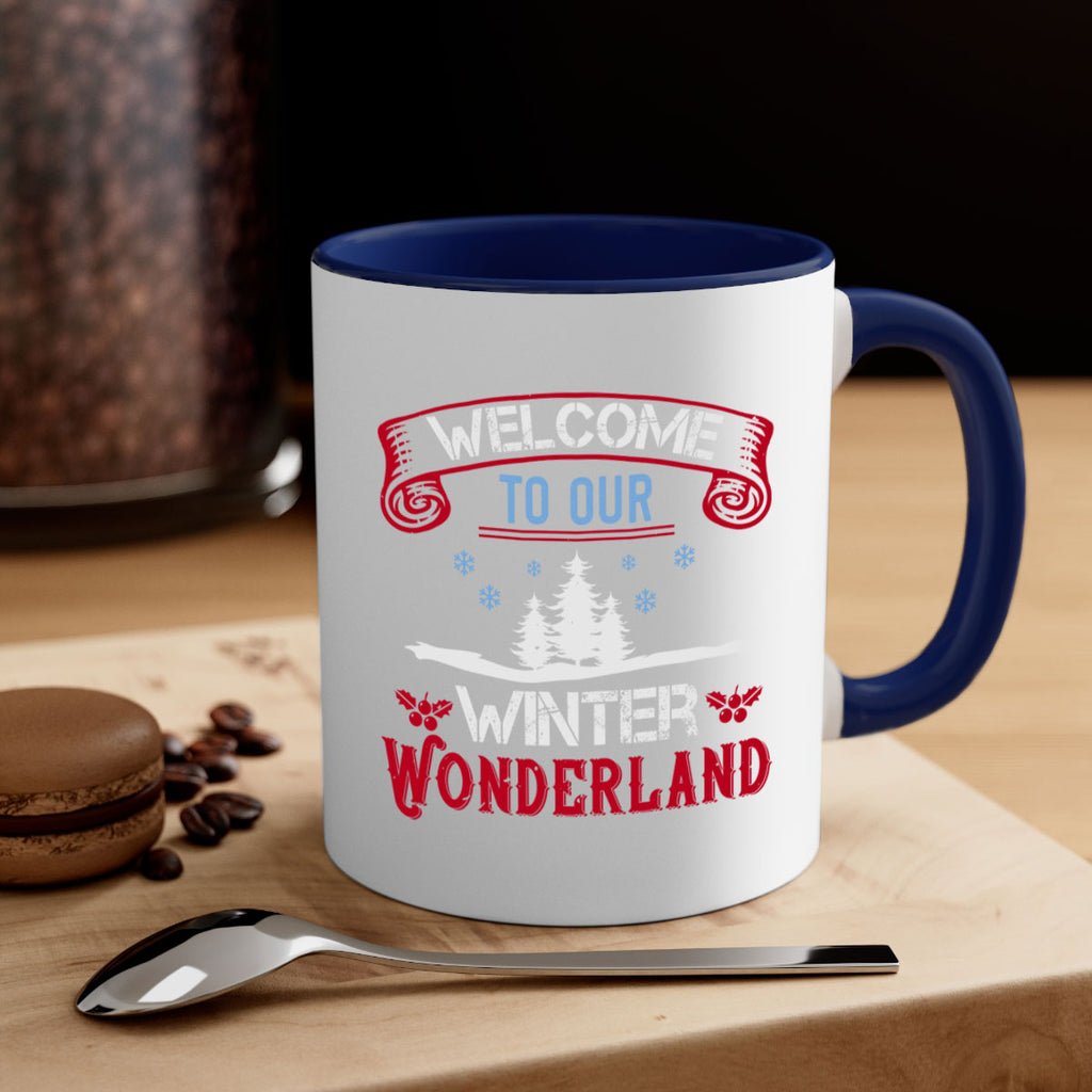 welcome to our winter wonderland 347#- christmas-Mug / Coffee Cup