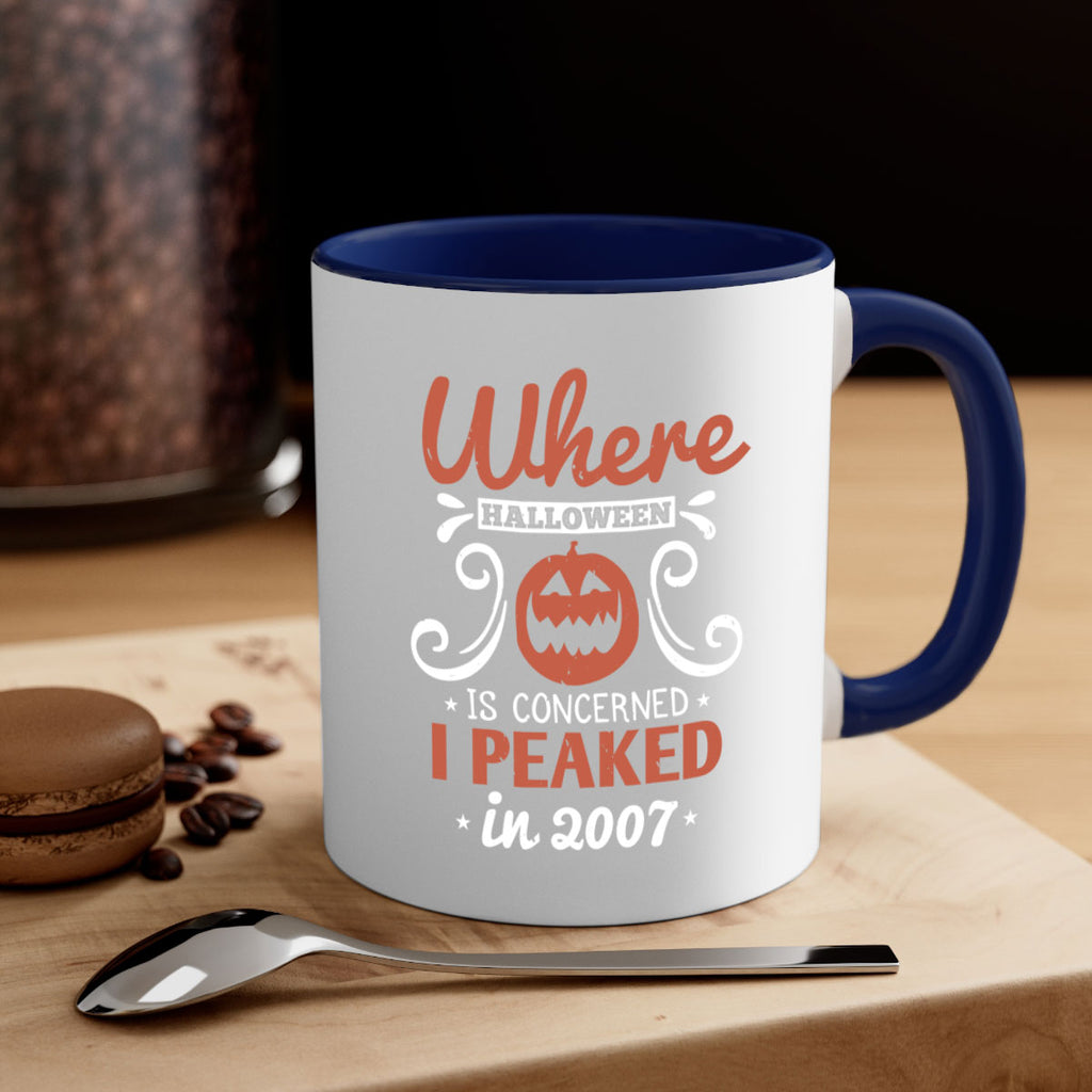 where halloween is 122#- halloween-Mug / Coffee Cup
