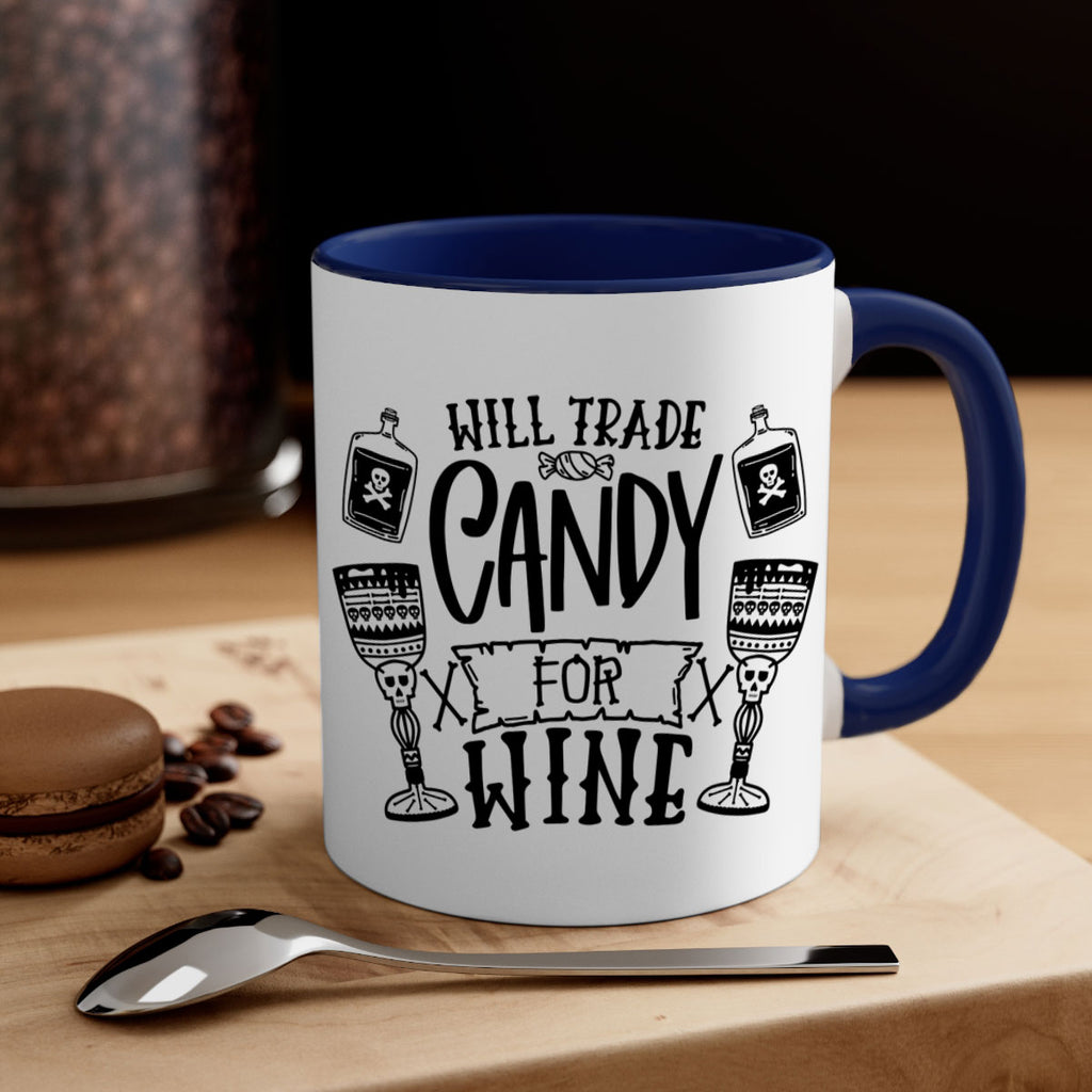 will trade candy for wine 10#- halloween-Mug / Coffee Cup