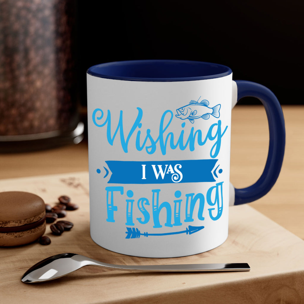 wishing i was fishing 189#- fishing-Mug / Coffee Cup