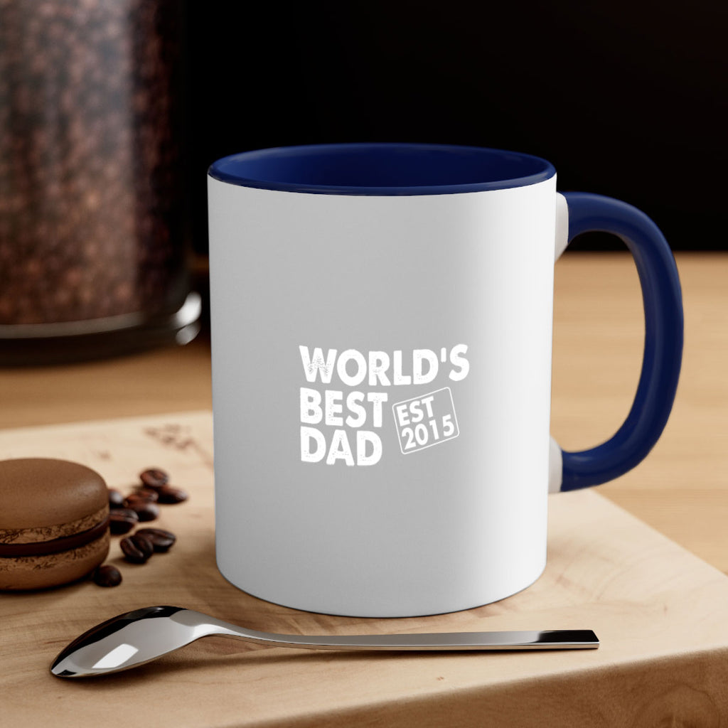 world is best dad est m 62#- dad-Mug / Coffee Cup