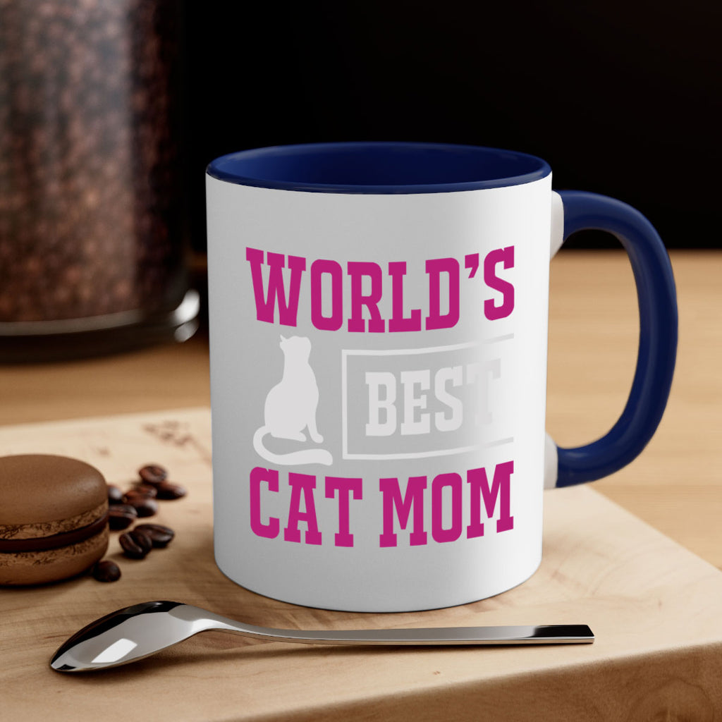 world’s best cat mom 16#- mom-Mug / Coffee Cup