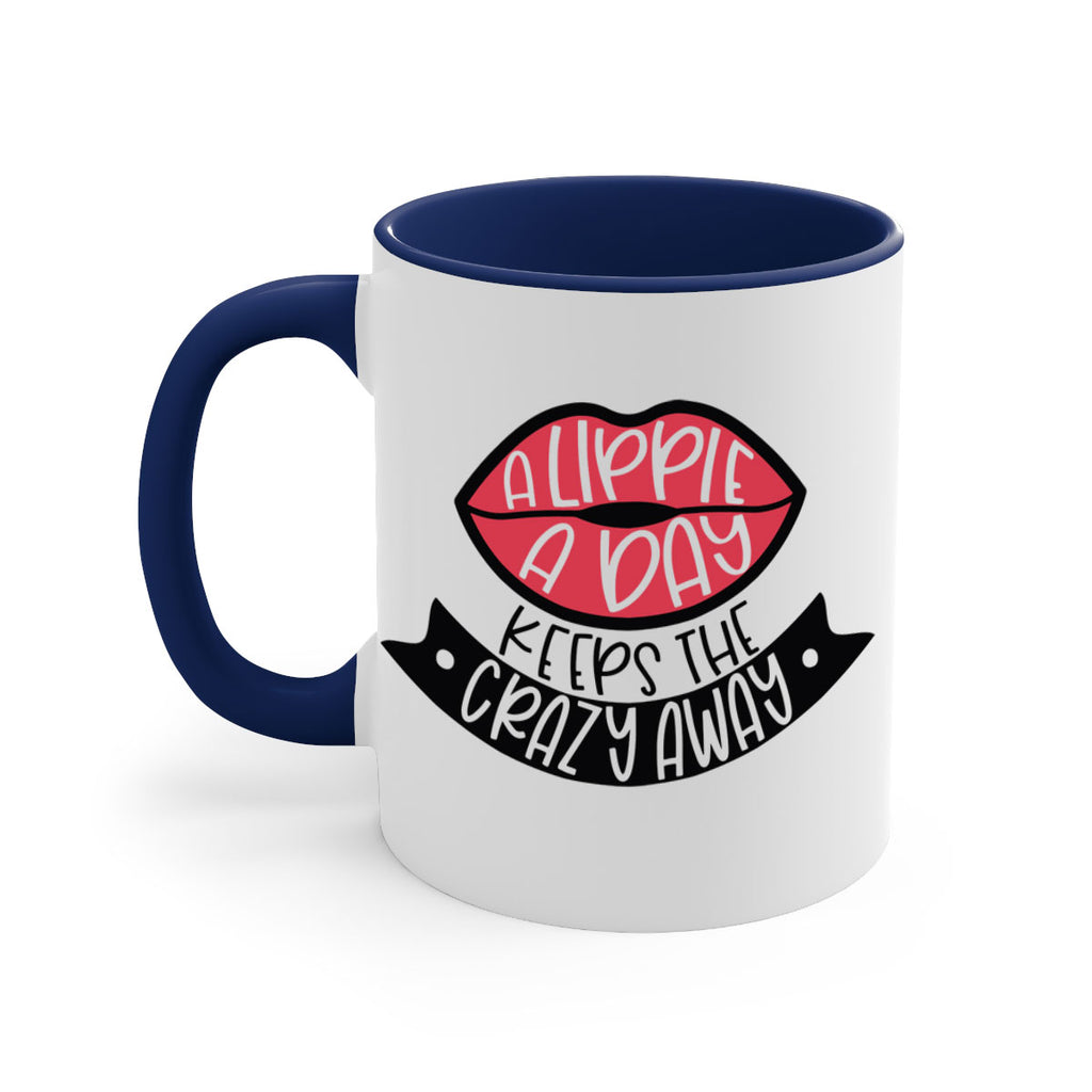 A Lippie A Day Keeps The Crazy Away Style 149#- makeup-Mug / Coffee Cup