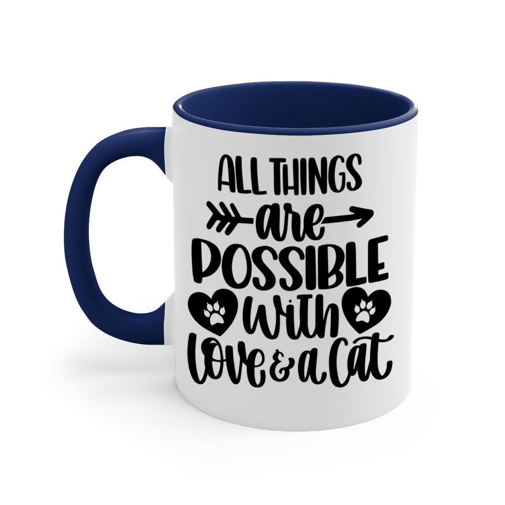 All Things Are Possible Style 75#- cat-Mug / Coffee Cup