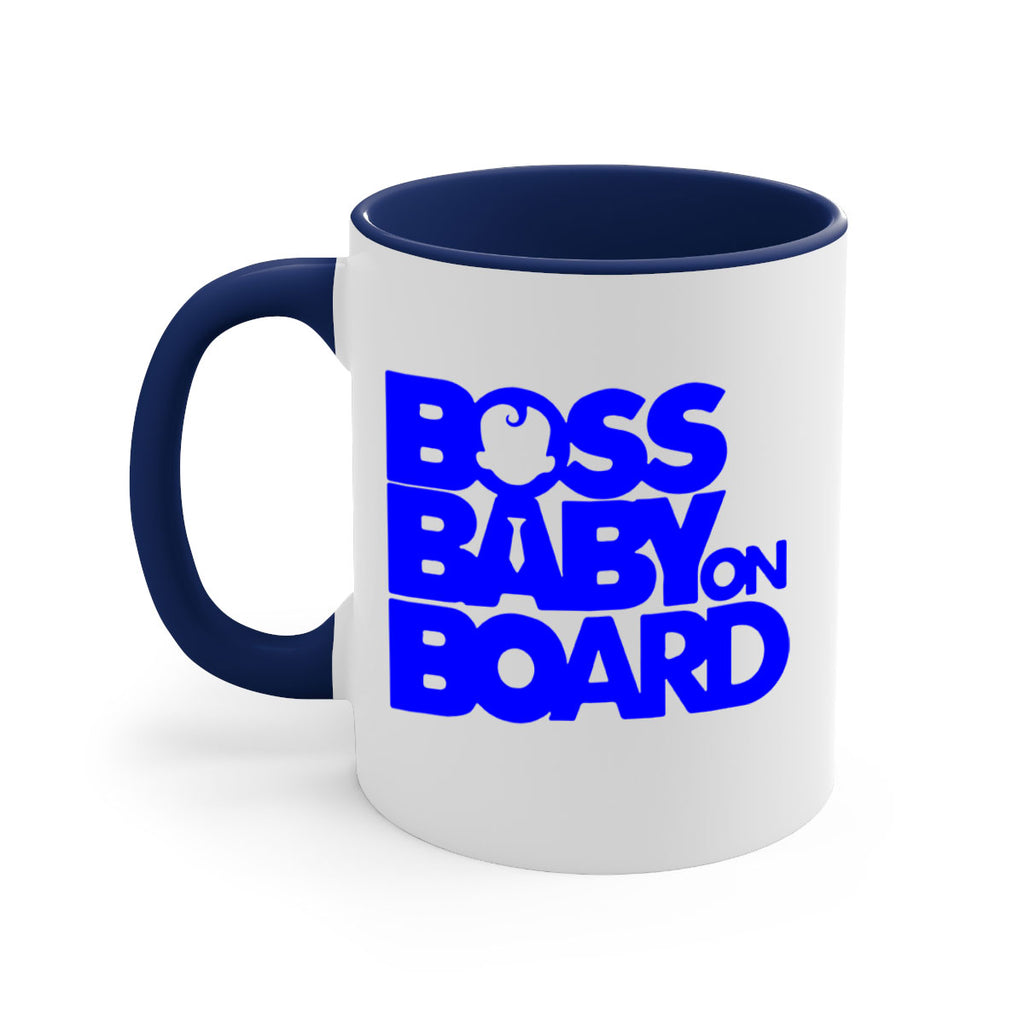 Boss Baby On Board 2#- black words - phrases-Mug / Coffee Cup
