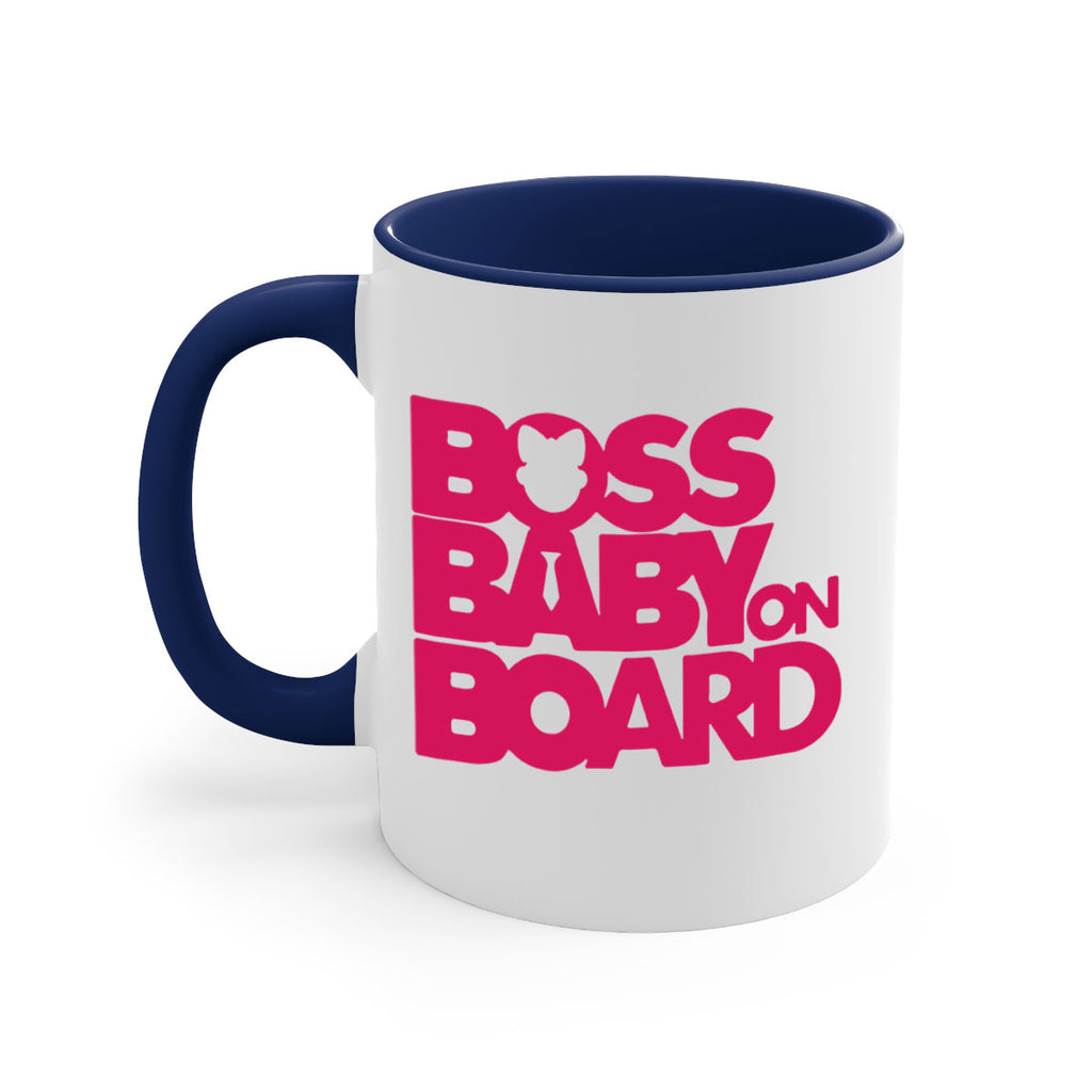 Boss Baby On Board 3#- black words - phrases-Mug / Coffee Cup