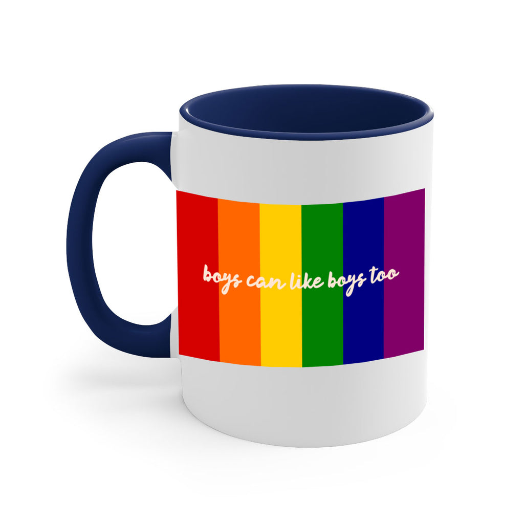 Boys can like Boys too 17#- lgbt-Mug / Coffee Cup