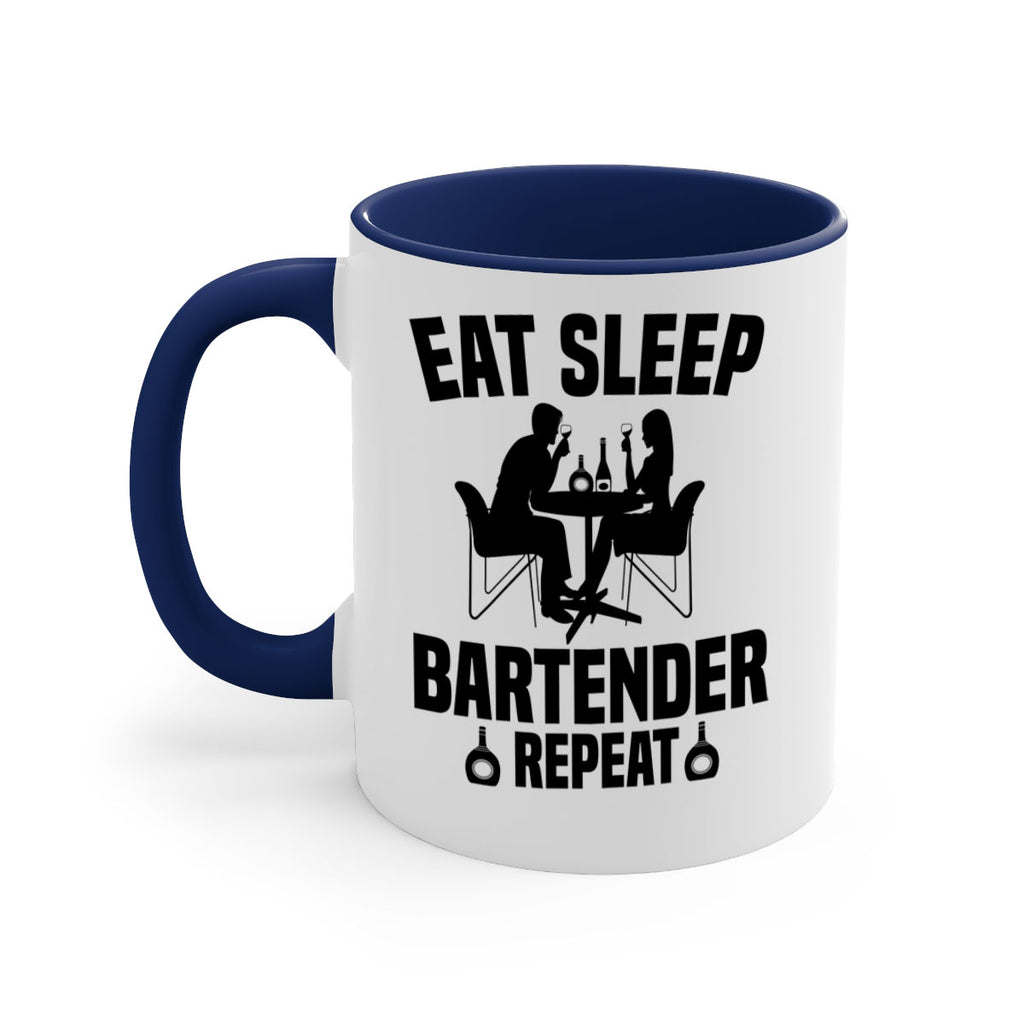 Eat sleep Style 3#- bartender-Mug / Coffee Cup