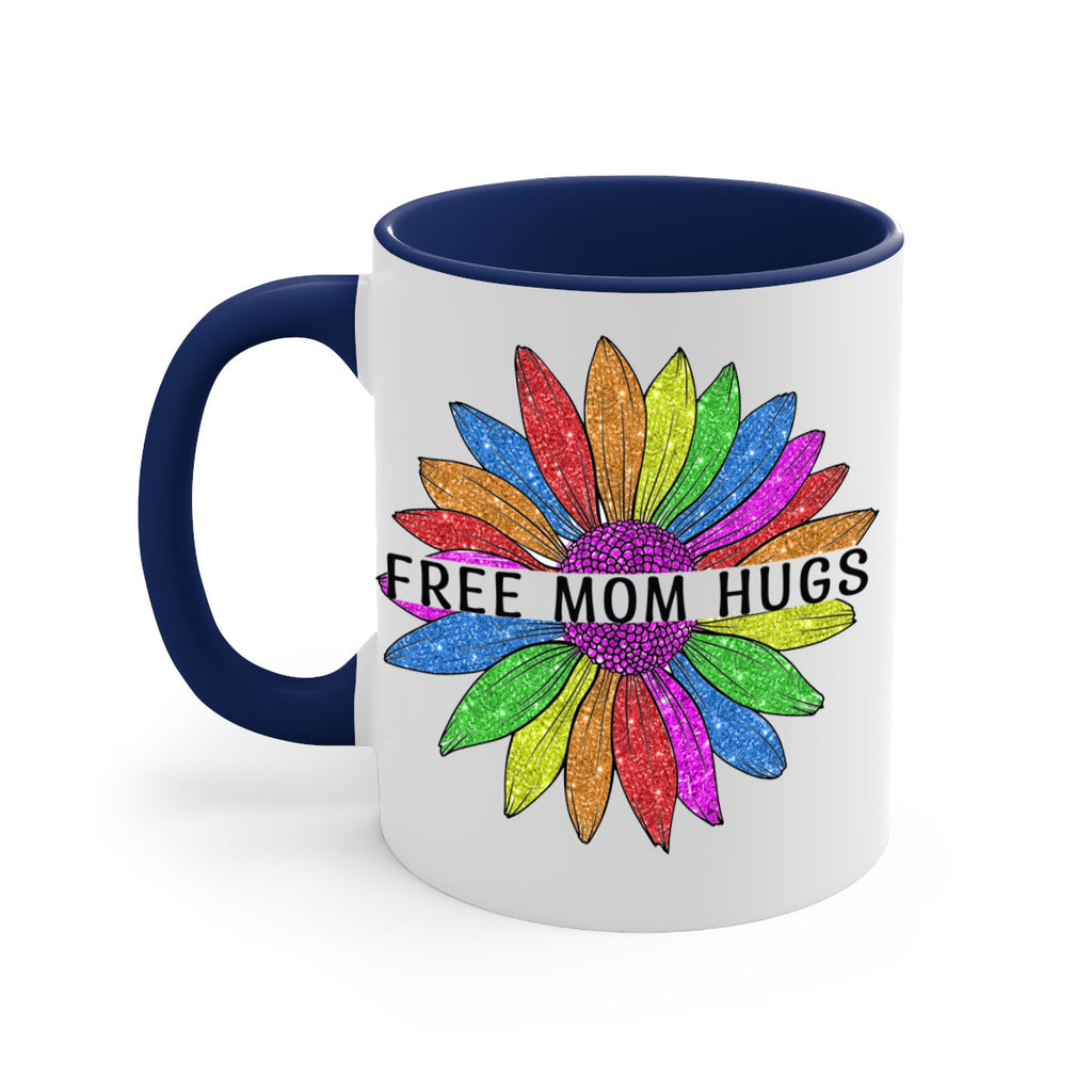 Free Mom Hugs Gay Pride Lgbt Flower 26#- lgbt-Mug / Coffee Cup