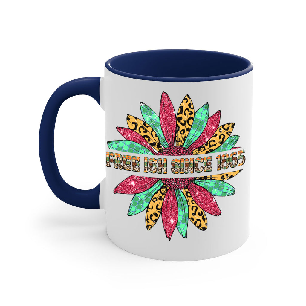 Freeish Since 1865 Sunflower Juneteenth 15#- juneteenth-Mug / Coffee Cup