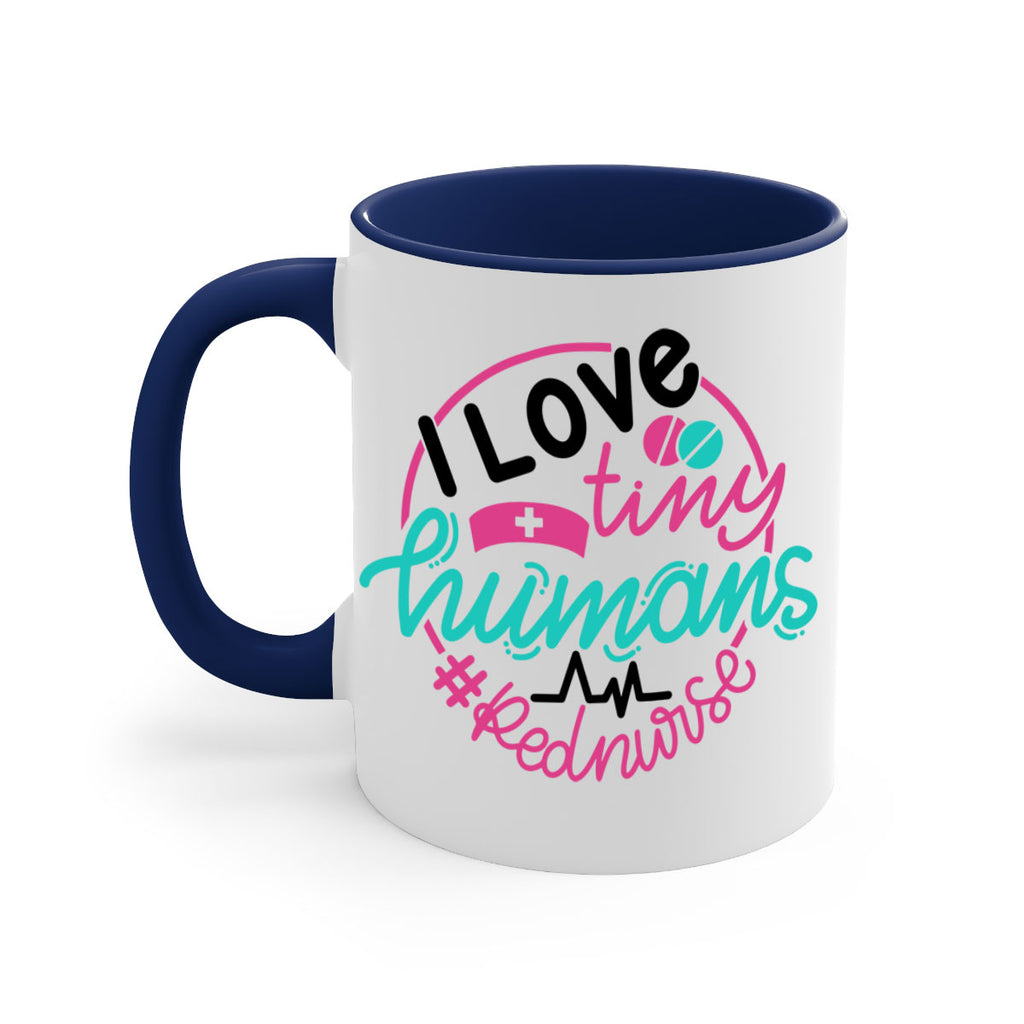 I Love Tiny Humans Red Nurse Style Style 167#- nurse-Mug / Coffee Cup