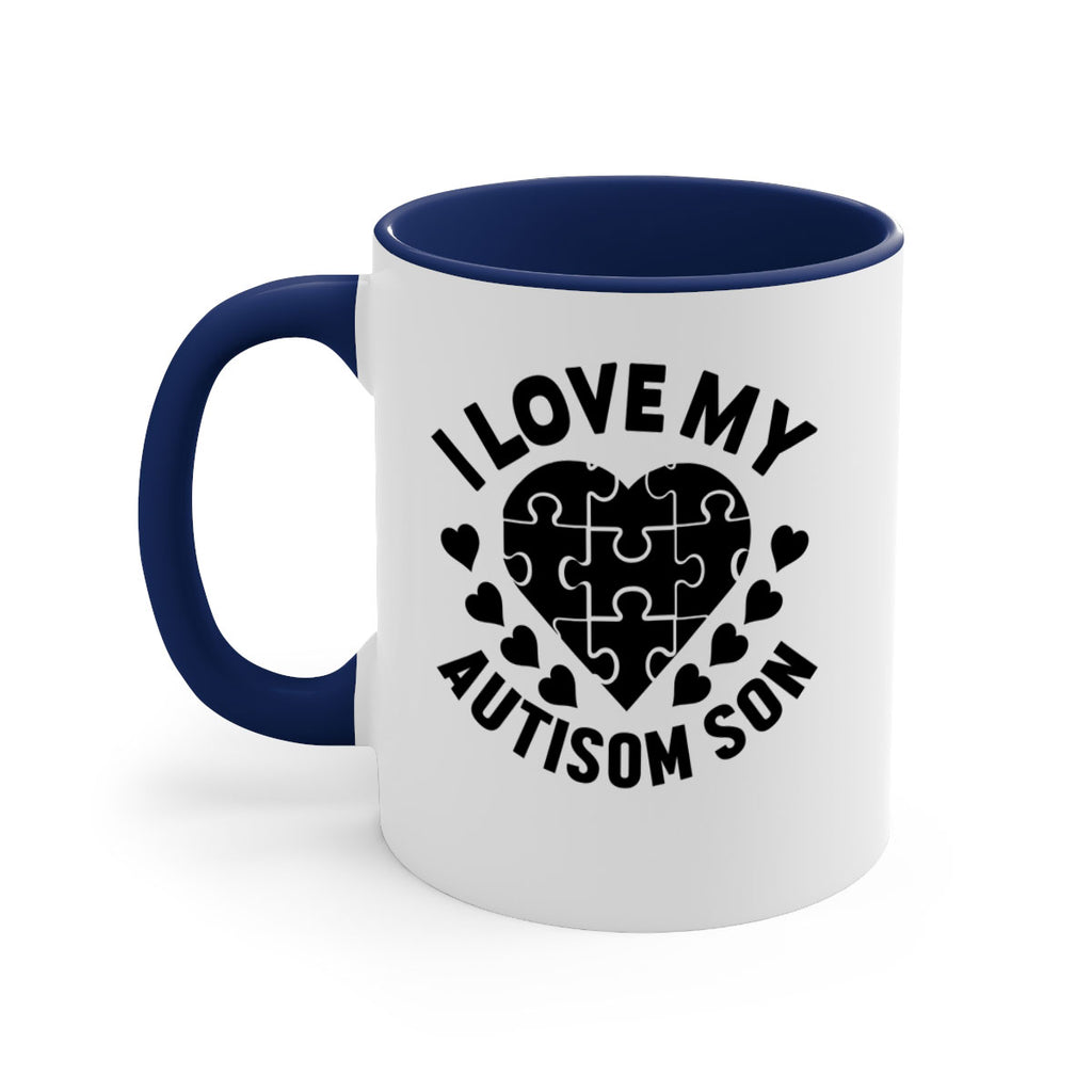 I love my Style 45#- autism-Mug / Coffee Cup