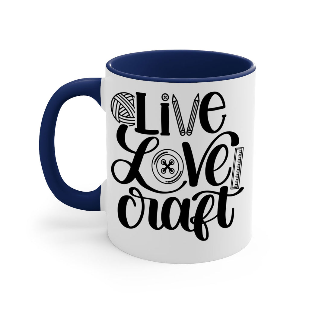 Live Love Craft 14#- crafting-Mug / Coffee Cup