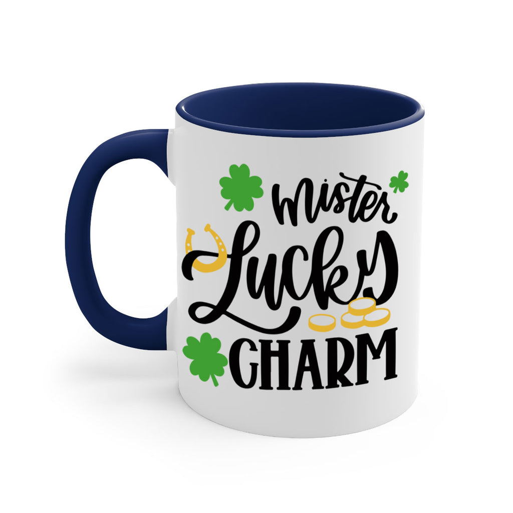Mister Lucky Charm Style 46#- St Patricks Day-Mug / Coffee Cup