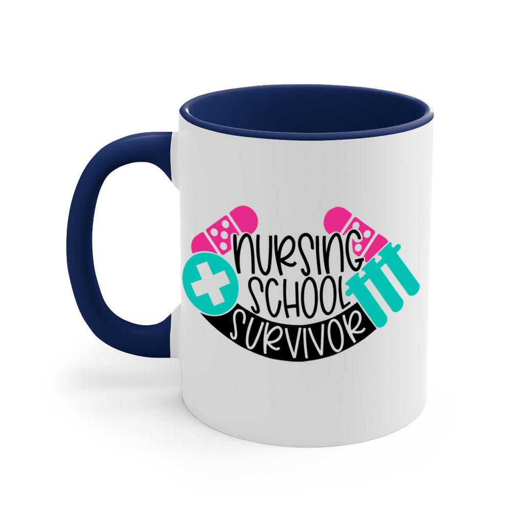 Nursing School Survivor Style Style 64#- nurse-Mug / Coffee Cup
