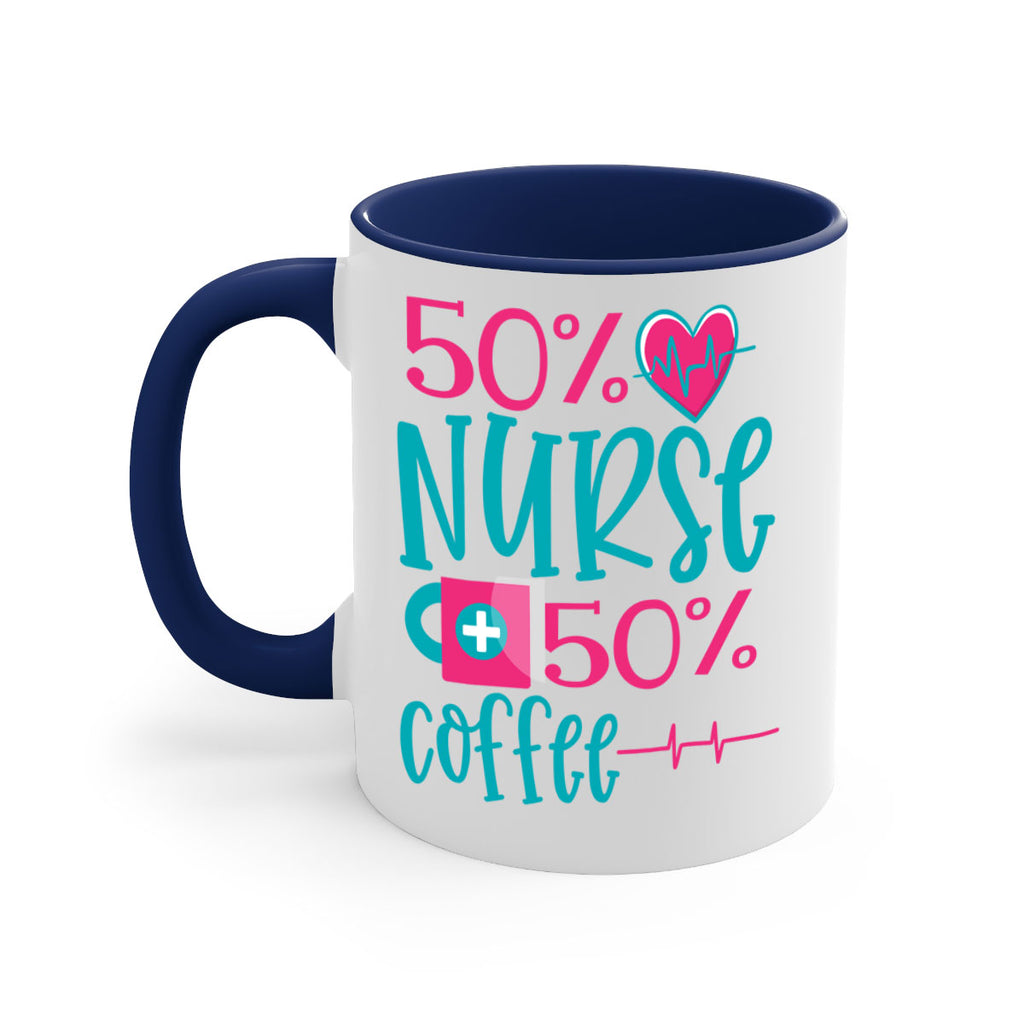 Percent Nurse Percent Coffee Style 395#- nurse-Mug / Coffee Cup