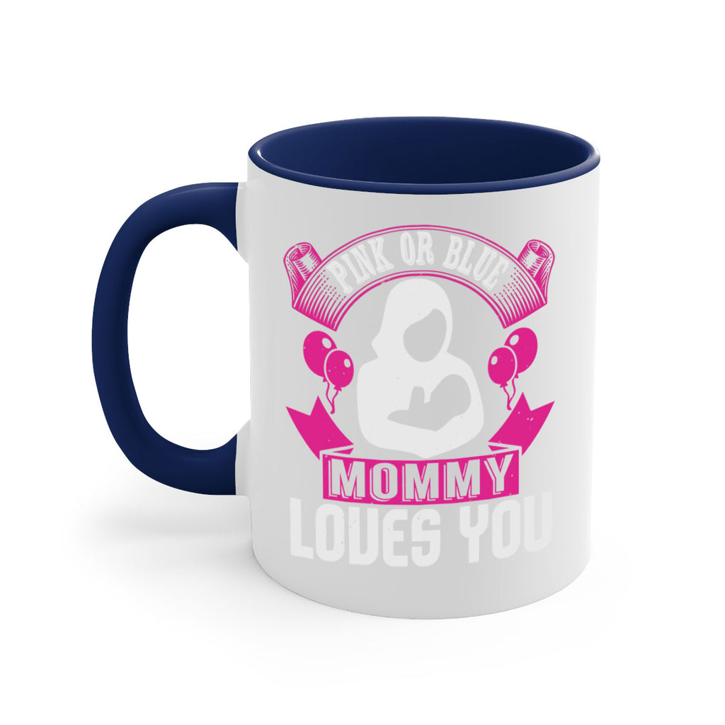 Pink or Blue Monny Loves You Style 178#- baby2-Mug / Coffee Cup