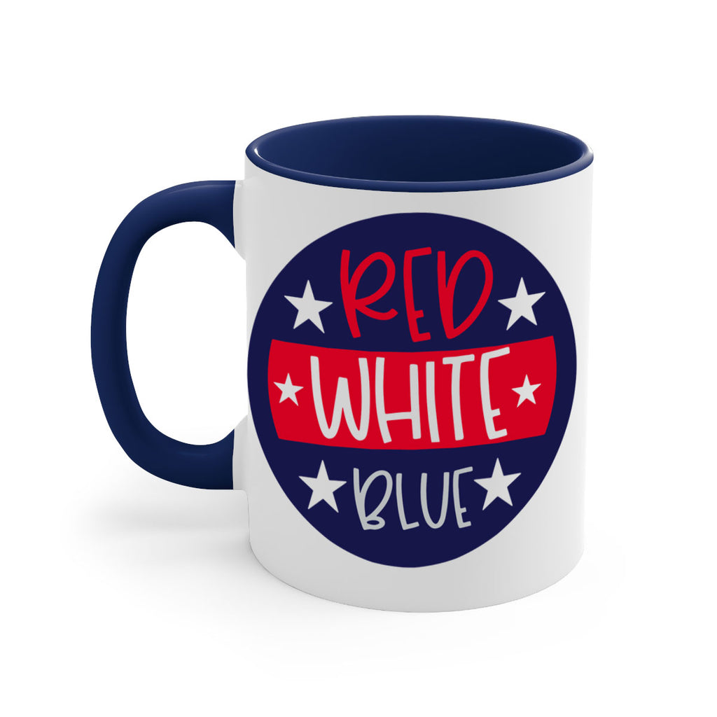 Red White Blue Style 170#- 4th Of July-Mug / Coffee Cup
