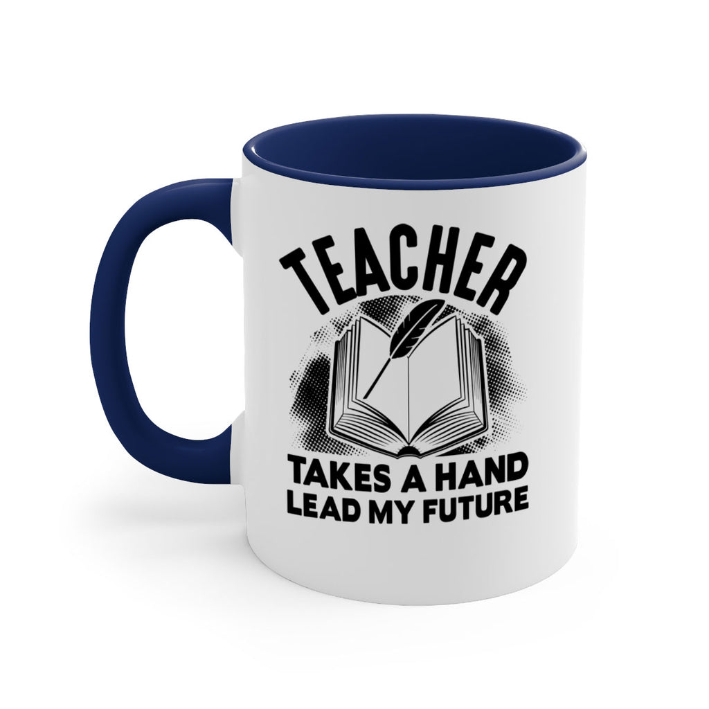 Teacher take a hand Style 202#- teacher-Mug / Coffee Cup