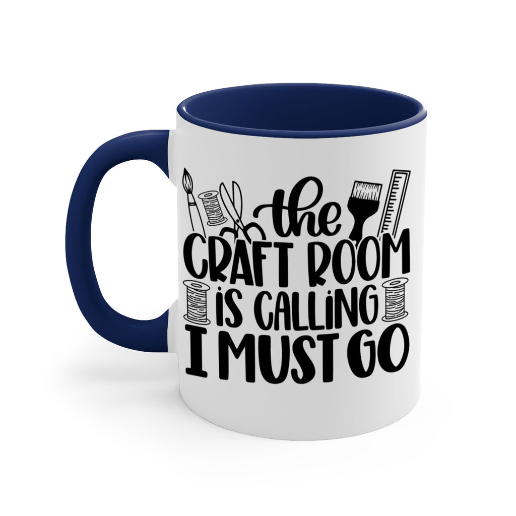 The Craft Room Is Calling 6#- crafting-Mug / Coffee Cup