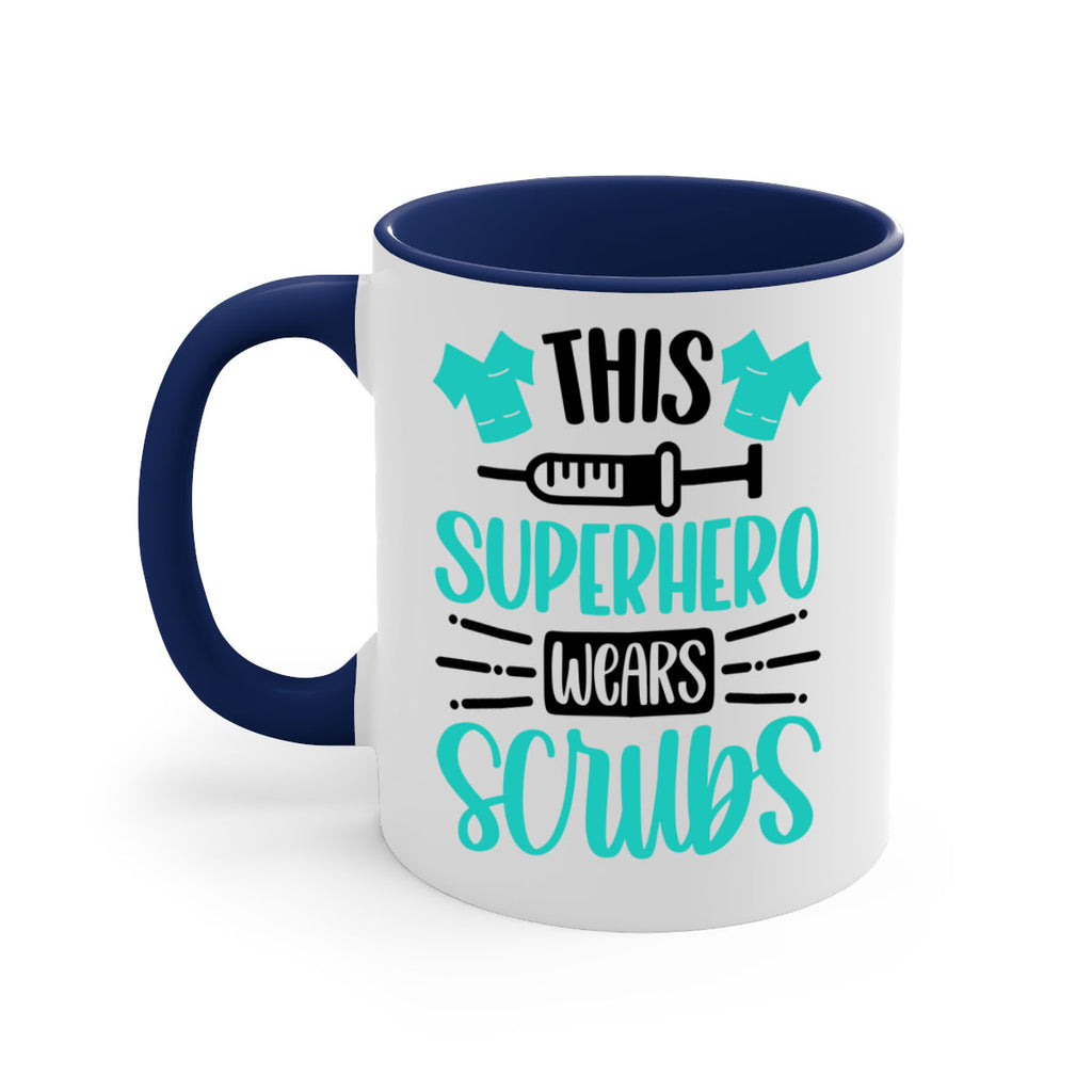 This Superhero Wears Style Style 18#- nurse-Mug / Coffee Cup