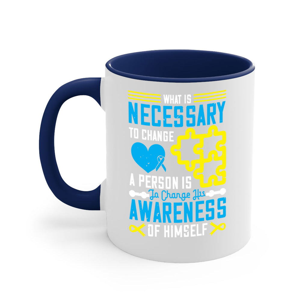 What is necessary to change a person is to change his awareness of himself Style 8#- Self awareness-Mug / Coffee Cup