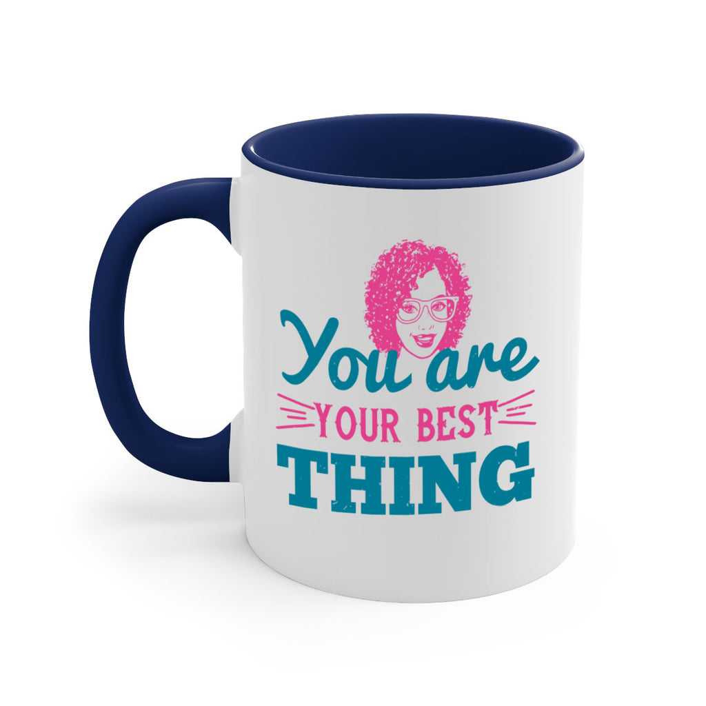 You are your best thing Style 49#- Afro - Black-Mug / Coffee Cup